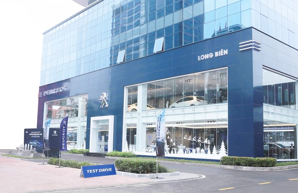 PEUGEOT LONG BIÊN 2 showroom peugeot long biên