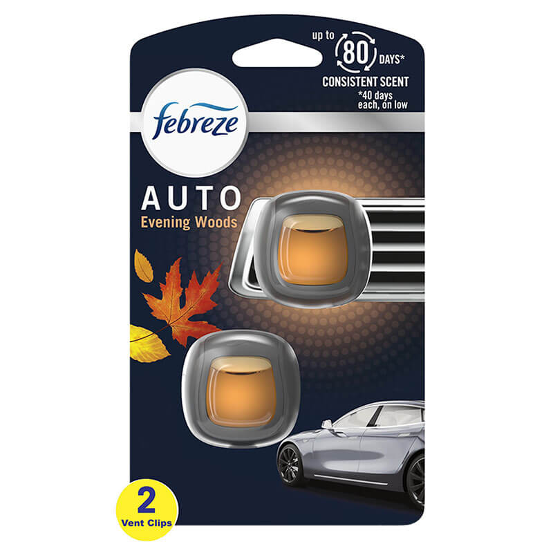 Nước hoa ô tô Febreze Evening Woods - 2x2ml 3 Nước hoa ô tô Febreze Evening Woods - 2x2ml