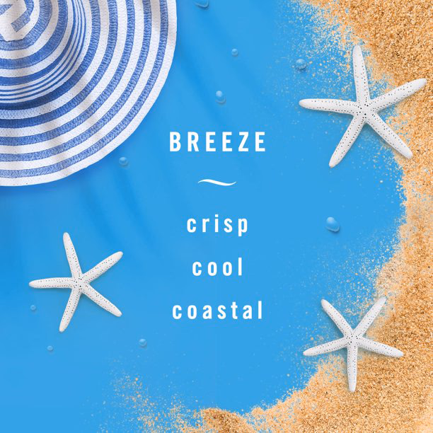 Nước hoa ô tô Febreze Breeze - 2x2ml 12 Nước hoa ô tô Febreze Car Air Freshener Breeze